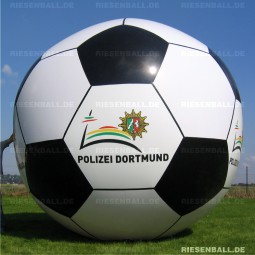 Deko Fussball mit Logo 150 Vinyl