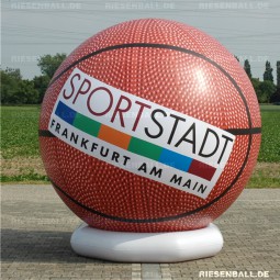 Deko Basketball mit Logo 200 Vinyl